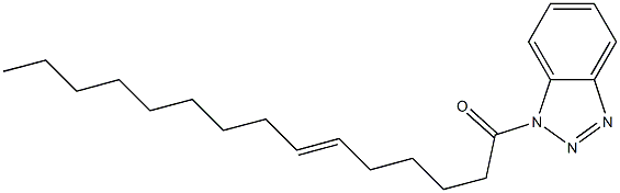1-(6-Pentadecenoyl)-1H-benzotriazole Structure