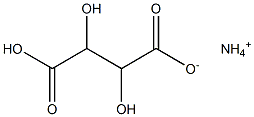 Ammonium hydrogen DL-tartrate