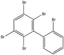 2,2',3,5,6-Pentabromo-1,1'-biphenyl Structure