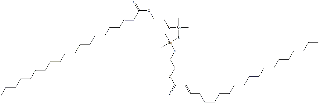 Bis[dimethyl[[2-(1-nonadecenylcarbonyloxy)ethyl]thio]stannyl] sulfide|