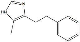 4-(2-Phenylethyl)-5-methyl-1H-imidazole Structure