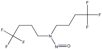 N,N-Bis(4,4,4-trifluorobutyl)-N-nitrosamine Structure