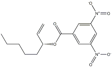 (-)-3,5-Dinitrobenzoic acid (R)-1-octene-3-yl ester,,结构式
