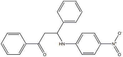 1,3-Diphenyl-3-(4-nitrophenylamino)-1-propanone