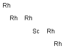 Scandium pentarhodium,,结构式