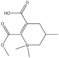 1,1,5-Trimethyl-1-sila-2-cyclohexene-2,3-bis(carboxylic acid methyl) ester