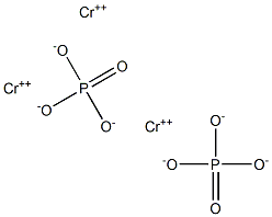 Phosphoric acid chromium(II) salt Structure