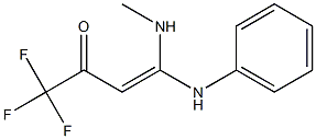 1,1,1-Trifluoro-4-methylamino-4-phenylamino-3-buten-2-one