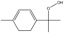 p-Mentha-1,3-dien-8-yl hydroperoxide Structure