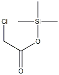 クロロ酢酸トリメチルシリル 化学構造式