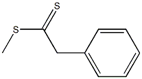 2-Phenyldithioacetic acid methyl ester Structure