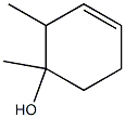 1,2-ジメチル-3-シクロヘキセン-1-オール 化学構造式