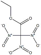 Trinitroacetic acid ethyl ester Structure