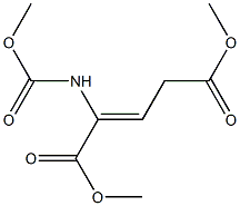 2-[[(Methyloxy)carbonyl]amino]-2-pentenedioic acid dimethyl ester