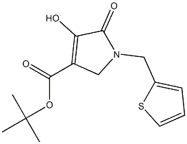 1-[(2-Thienyl)methyl]-2,5-dihydro-4-hydroxy-5-oxo-1H-pyrrole-3-carboxylic acid tert-butyl ester