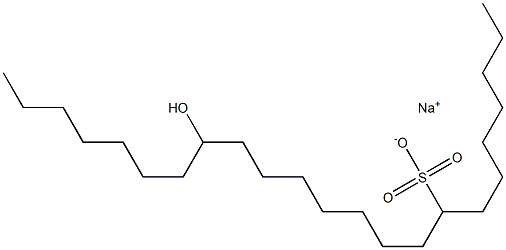 16-Hydroxytricosane-8-sulfonic acid sodium salt|