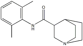 N-(2,6-Dimethylphenyl)-1-azabicyclo[2.2.2]octane-3-carboxamide Structure