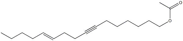 Acetic acid 11-hexadecen-7-ynyl ester