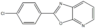 2-(4-Chlorophenyl)oxazolo[5,4-b]pyridine Structure