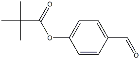 4-(Pivaloyloxy)benzaldehyde 结构式