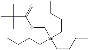 Tributyl[(pivaloyloxy)methyl]stannane 结构式
