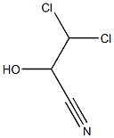 2-Hydroxy-3,3-dichloropropanenitrile Structure