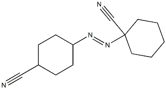 1,4'-Azobis(cyclohexanecarbonitrile) Struktur