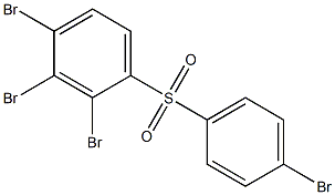 2,3,4-Tribromophenyl 4-bromophenyl sulfone