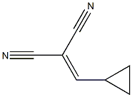 2-(Cyclopropylmethylene)propanedinitrile 结构式