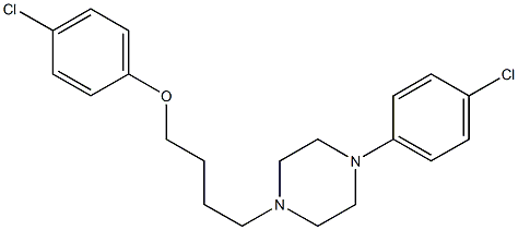 1-[4-(4-Chlorophenoxy)butyl]-4-(4-chlorophenyl)piperazine|