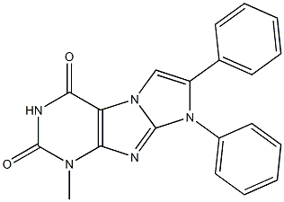 7,8-Diphenyl-1-methyl-1H-imidazo[2,1-f]purine-2,4(3H,8H)-dione|