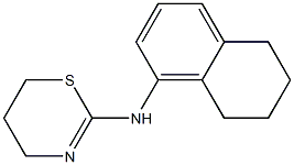 5,6,7,8-Tetrahydro-N-(5,6-dihydro-4H-1,3-thiazin-2-yl)-1-naphthalenamine