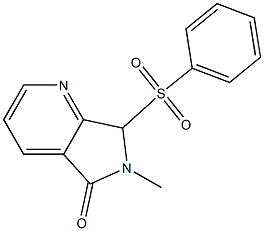 6,7-Dihydro-6-methyl-7-(phenylsulfonyl)-5H-pyrrolo[3,4-b]pyridin-5-one|