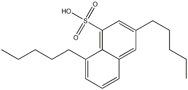 3,8-Dipentyl-1-naphthalenesulfonic acid