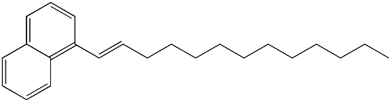 1-(1-Tridecenyl)naphthalene Structure