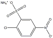 2-Chloro-5-nitrobenzenesulfonic acid ammonium salt,,结构式