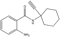 N-(1-Ethynylcyclohexyl)-2-aminobenzamide Structure