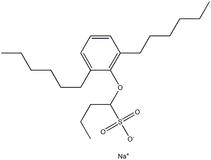 1-(2,6-Dihexylphenoxy)butane-1-sulfonic acid sodium salt