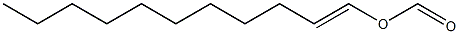 Formic acid 1-undecenyl ester Struktur