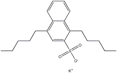 1,4-Dipentyl-2-naphthalenesulfonic acid potassium salt