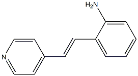 4-(2-Aminostyryl)pyridine,,结构式