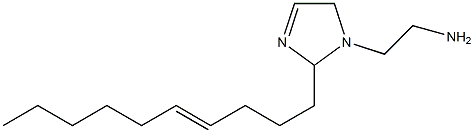 1-(2-Aminoethyl)-2-(4-decenyl)-3-imidazoline,,结构式