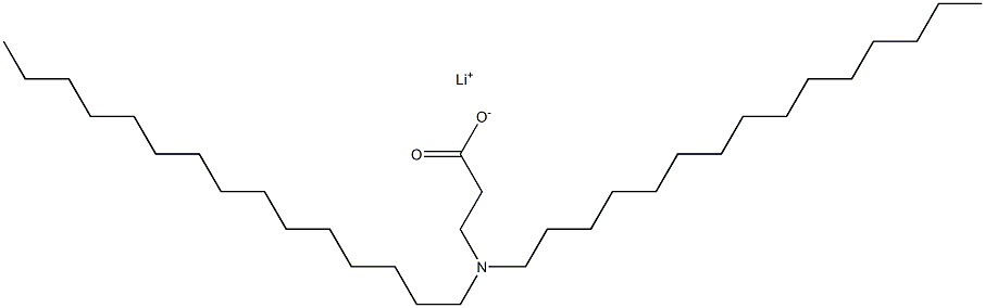 3-(Dipentadecylamino)propanoic acid lithium salt