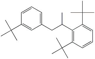 2-(2,6-Di-tert-butylphenyl)-1-(3-tert-butylphenyl)propane,,结构式