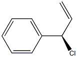 (-)-[(R)-1-Chloroallyl]benzene Structure