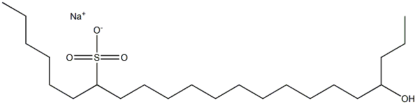 19-Hydroxydocosane-7-sulfonic acid sodium salt