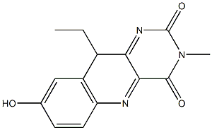 3-Methyl-10-ethyl-8-hydroxypyrimido[5,4-b]quinoline-2,4(3H,10H)-dione