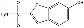 6-Hydroxybenzofuran-2-sulfonamide Struktur