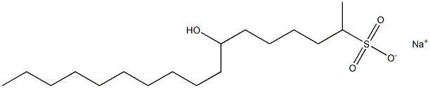 7-Hydroxyheptadecane-2-sulfonic acid sodium salt