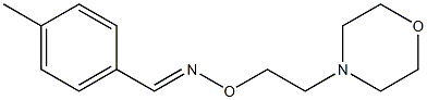 (E)-4-Methylbenzaldehyde O-(2-morpholinoethyl)oxime